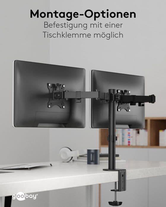 Skärmstöd - Goobay skärmfäste - 58529