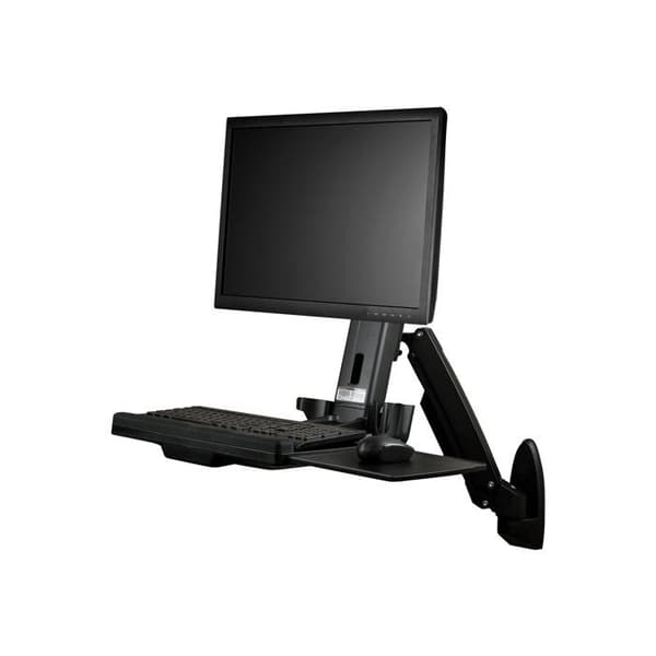 Supportvägg för skärm STARTECH - Ledad arm för monitor - VESA upp till 24" - 8 kg