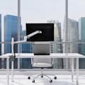 Miniatyrbild 5 av 6: Bildskärmsstativ - ERGOTRON - LX Skrivbordsfäste - Aluminium - Stål - Vit - 32 tum max