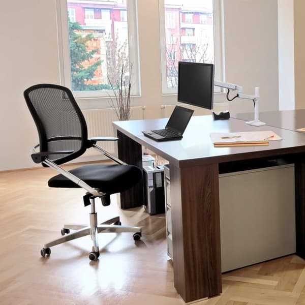 Bildskärmsstativ - ERGOTRON - LX Skrivbordsfäste - Aluminium - Stål - Vit - 32 tum max