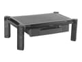 Miniatyrbild 3 av 3: Skärmhöjare - StarTech.com - MONSTADJDL - Justerbar höjd - Stort format - Förvaringslåda