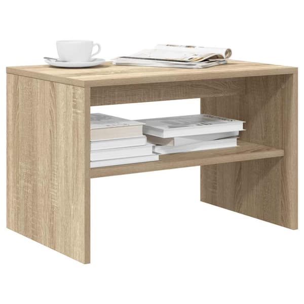 TV-bänk sonoma ek 60x40x40 cm konstruerat trä