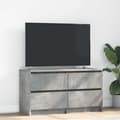 Miniatyrbild 1 av 2: TV-bänk betonggrå 100x35x54 cm konstruerat trä