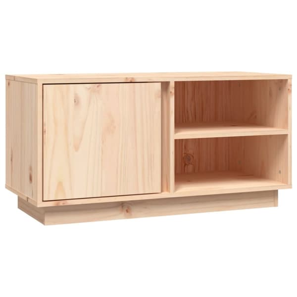 Tv-bänk 80x35x40,5 cm massiv furu