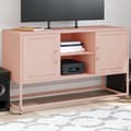 Miniatyrbild 1 av 2: TV-skåp rosa 100,5x39x60,5 cm stål