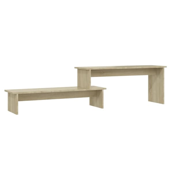 Tv-bänk sonoma-ek 180x30x43 cm konstruerat trä
