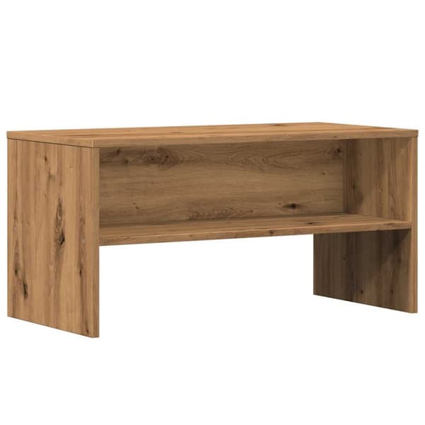 Tv-bänk artisan ek 80x40x40 cm konstruerat trä