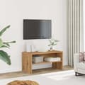 Miniatyrbild 1 av 2: Tv-bänk artisan ek 80x40x40 cm konstruerat trä