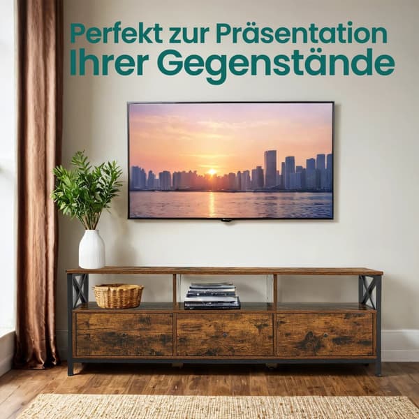 TV-møbler-industrielle-3-skuffer