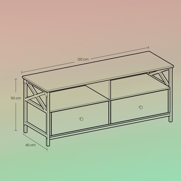 TV Table-120 x 40 x 50 cm