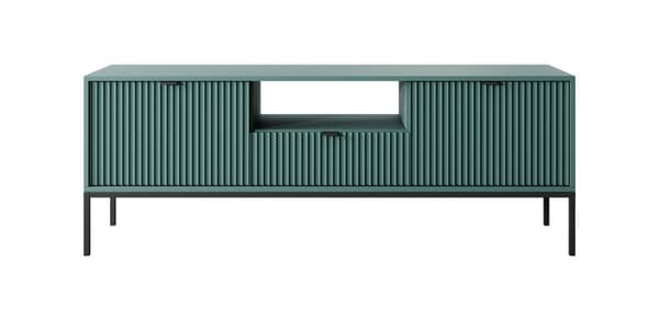 FURNLUX TV-BORD AVON GRØN & SORT 154CM