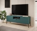 Miniatyrbillede 4 af 6: FURNLUX TV-BORD AVON GRØN & SORT 154CM