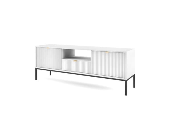 FURNLUX TV-TELINE AVON VALKOINEN 154CM