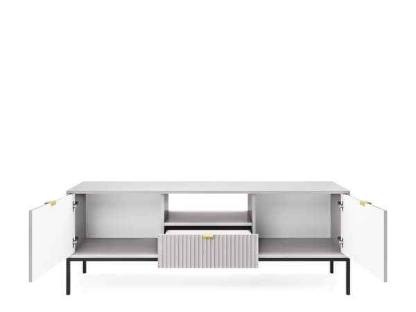 FURNLUX TV-BÄNK AVON GRÅ 154CM