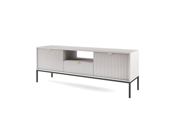 FURNLUX TV-BÄNK AVON GRÅ 154CM