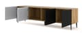 Miniatyrbild 2 av 3: FURNLUX TV-BÄNK RAVENNA B BEIGE & SVART 200CM