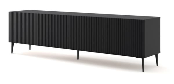 FURNLUX TV-BÄNK RAVENNA B SVART 200CM