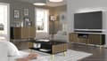 Pikkukuva 5 / 7: FURNLUX TV-TELINE RAVENNA P MUSTA & BEIGE & KULTA 150CM