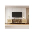 Miniatyrbild 1 av 6: Premium TV-möbel 160 cm i rottning för TV 70 » - kabelhantering, 2 lådor, 1 dörr