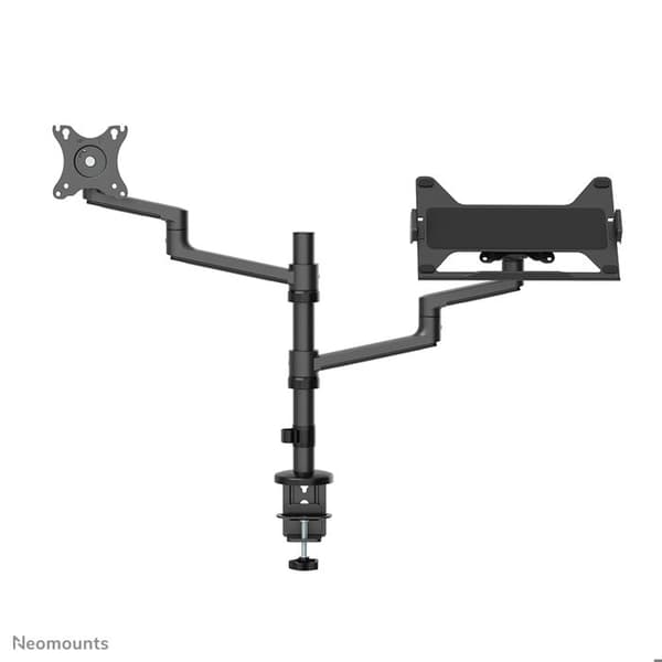 Bokstöd - Neomounts - DS20-425BL2 - Svart Stål - Justerbar Höjd - Belastning 8 kg Svart