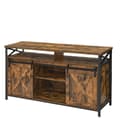 Miniatyrbillede 1 af 6: Rootz TV Cabinet Vintage Country Style - Media Console - Retro TV Stand - Chipboard & Steel - 40 cm x 147 cm x 76 cm