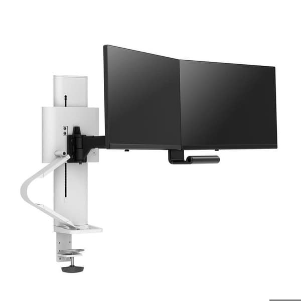 Ergotron Trace dubbelbildskärmar Vit
