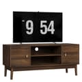 Miniatyrbillede 5 af 11: 110 cm TV-skab, Mid-Century Modern til 32-45 tommer TV, mediemøbler med opbevaring til stue og soveværelse, valnød