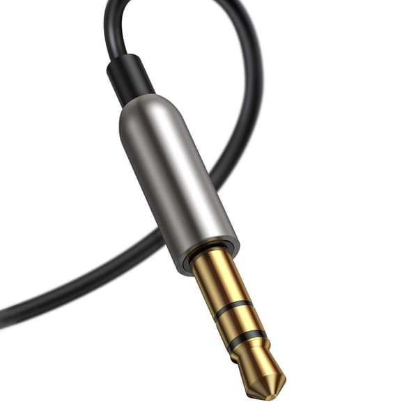 Baseus Ba01 Aux kabel Audio Adapter Silver