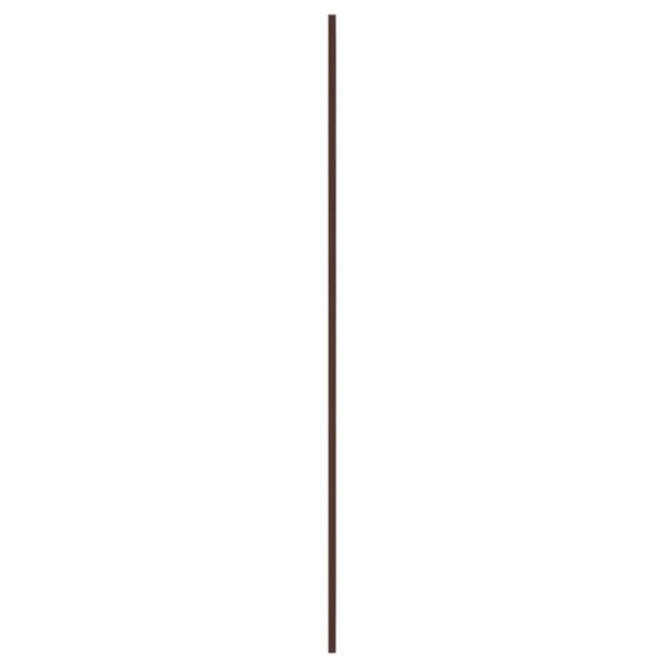 vidaXL Takprofiler 12 st galvaniserat stål brun 100x45 cm