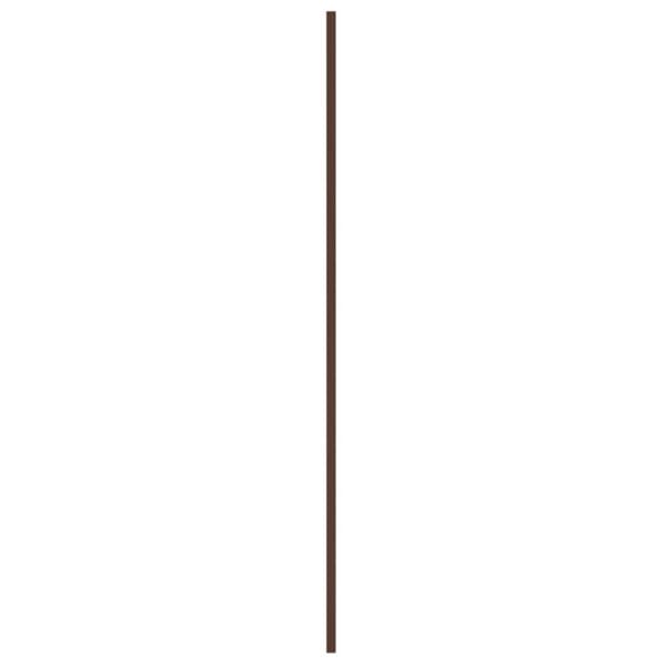 vidaXL tagplader 12 stk. 80x45 cm galvaniseret stål brun