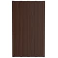 Miniatyrbillede 2 af 7: vidaXL tagplader 12 stk. 80x45 cm galvaniseret stål brun