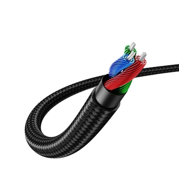 Ugreen Ljudkabel 2 x minijack 3.5 mm 1m - Blå