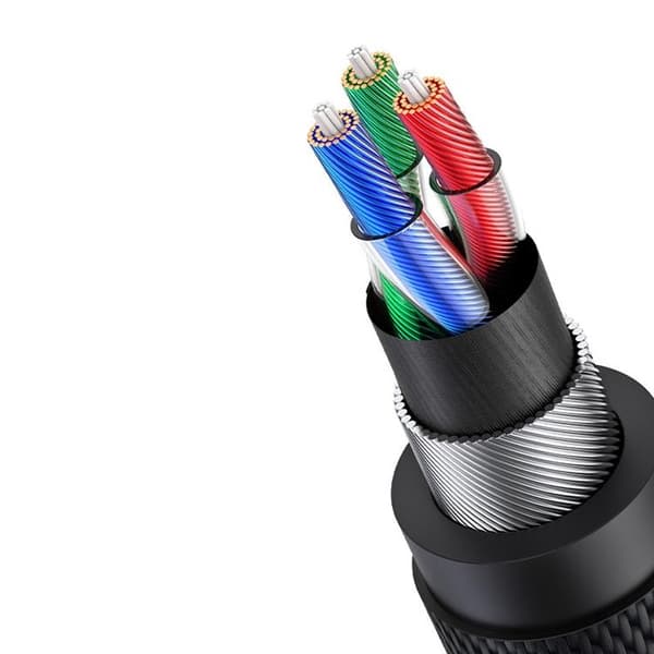 Ugreen AUX minijack 3.5 mm Kabel (hane) 3 m - Svart