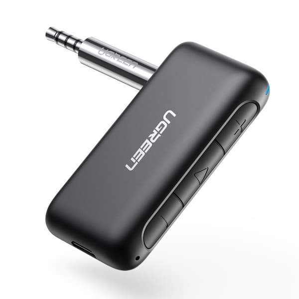 Ugreen Bluetooth Audio Receiver AUX mini jack till Bil Svart