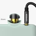 Miniatyrbild 3 av 11: Ugreen Ljudkabel Rakt minijack 3.5 mm 2m (AV112) - Blå