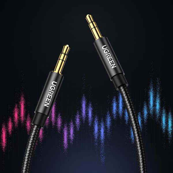 Ugreen Ljudkabel Rakt minijack 3.5 mm 2m (AV112) - Blå