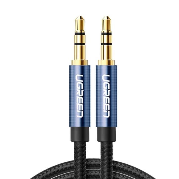 Ugreen Ljudkabel Rakt minijack 3.5 mm 2m (AV112) - Blå