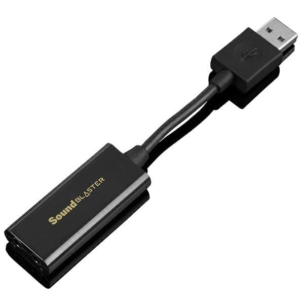 Creative Externt Ljudkort USB-A Sound Blaster Play 3 - Svart