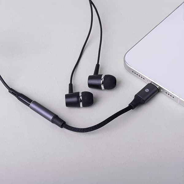 Forever Adapter Audio USB-C Till 3.5 mm AJC-01 - Svart