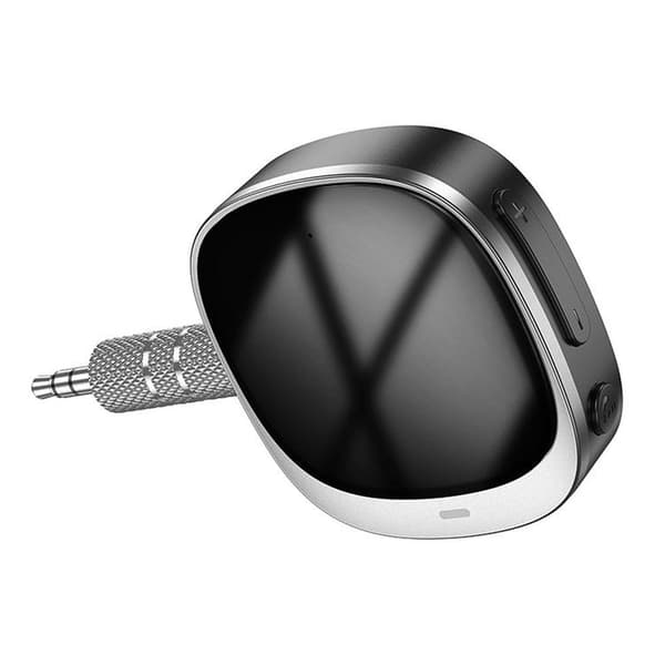 Hoco Adapter Aux Bluetooth Jack 3.5 mm E80 - Svart