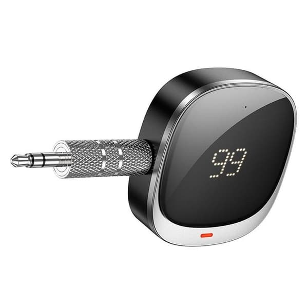 Hoco Adapter Aux Bluetooth Jack 3.5 mm E80 - Svart