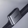 Miniatyrbild 8 av 9: Ugreen Audio Adapter USB-C till USB-C, Miniuttag 3.5 mm - Grå