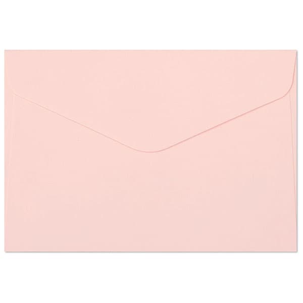 Kuvert C6 - Pastell Rosa - 10 st - 130 g