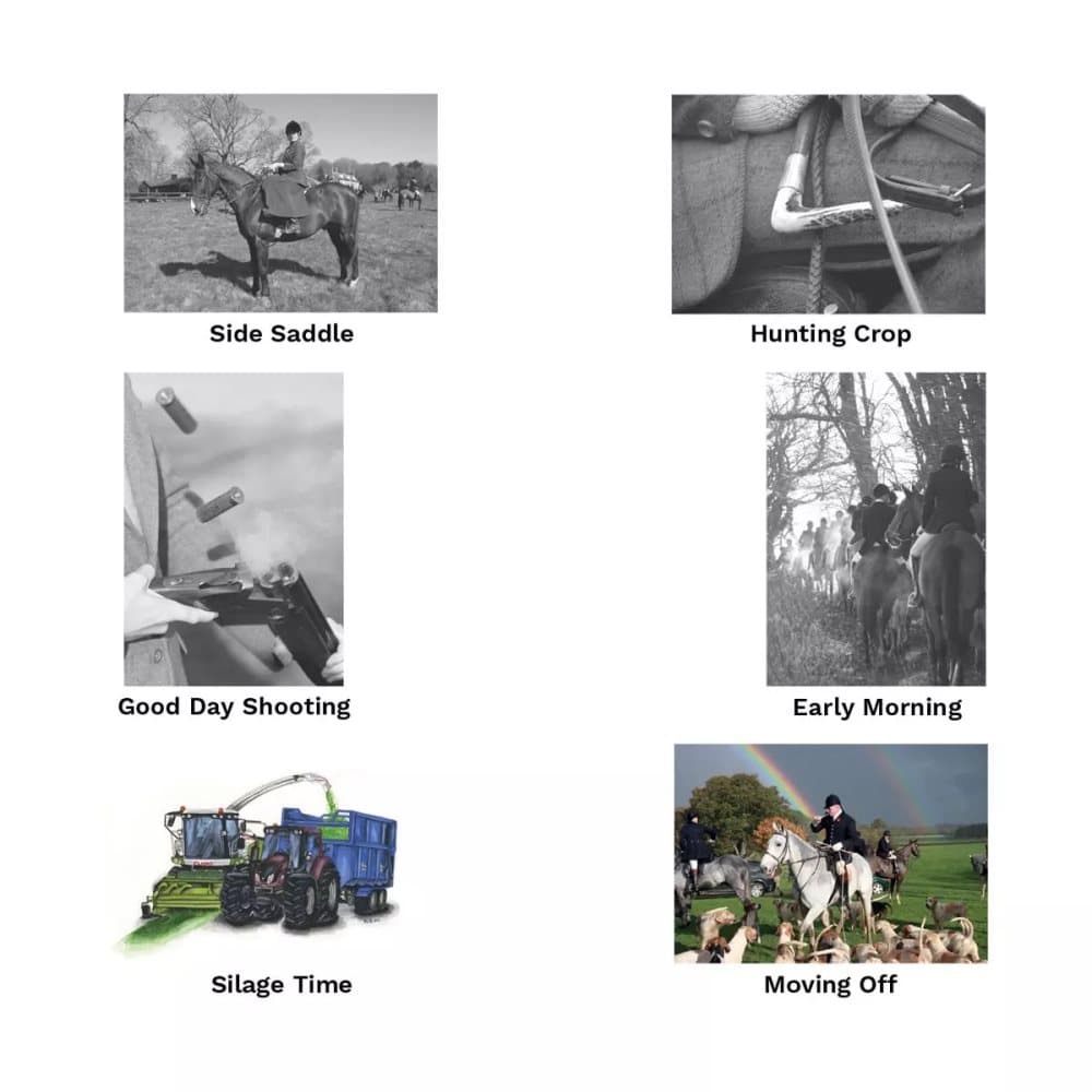 Kevin Milner Hälsningskort med sidosadel