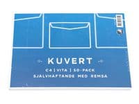 Kuvert Konsument C4 90g Vit Remsa 50/FP