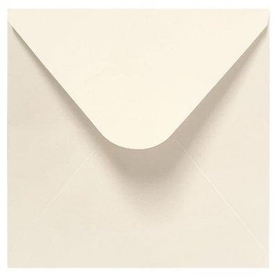 Kuvert Offwhite 50 st - 16 x 16 cm - 120 gr