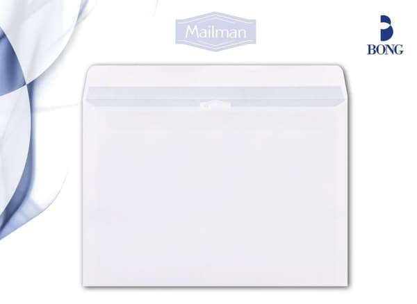 Kuvert MAILMAN C5 självhäft 90g 500/fp