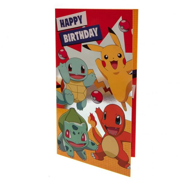 Pokemon födelsedagskort