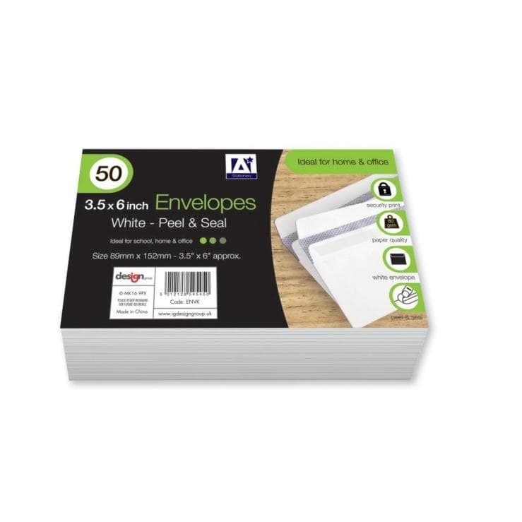 IG Group Self Seal Envelope (Pack of 50)