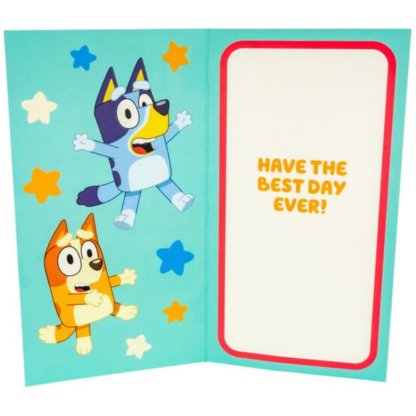 Bluey Låt oss ha roligt födelsedagskort